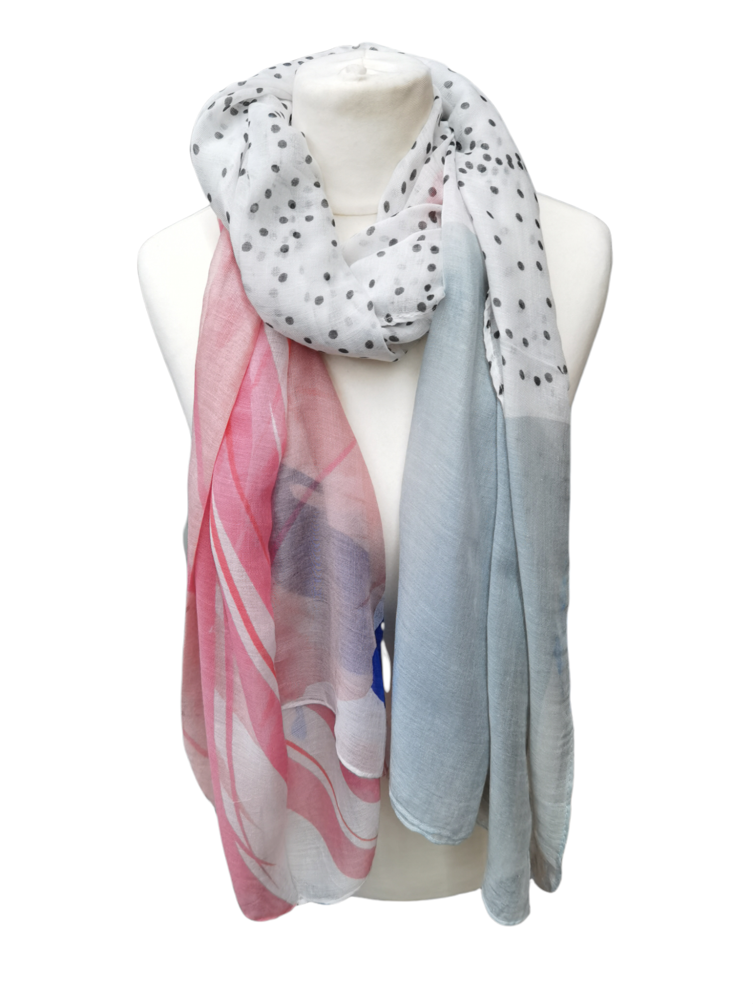 Foulard motif petit pois (x12)