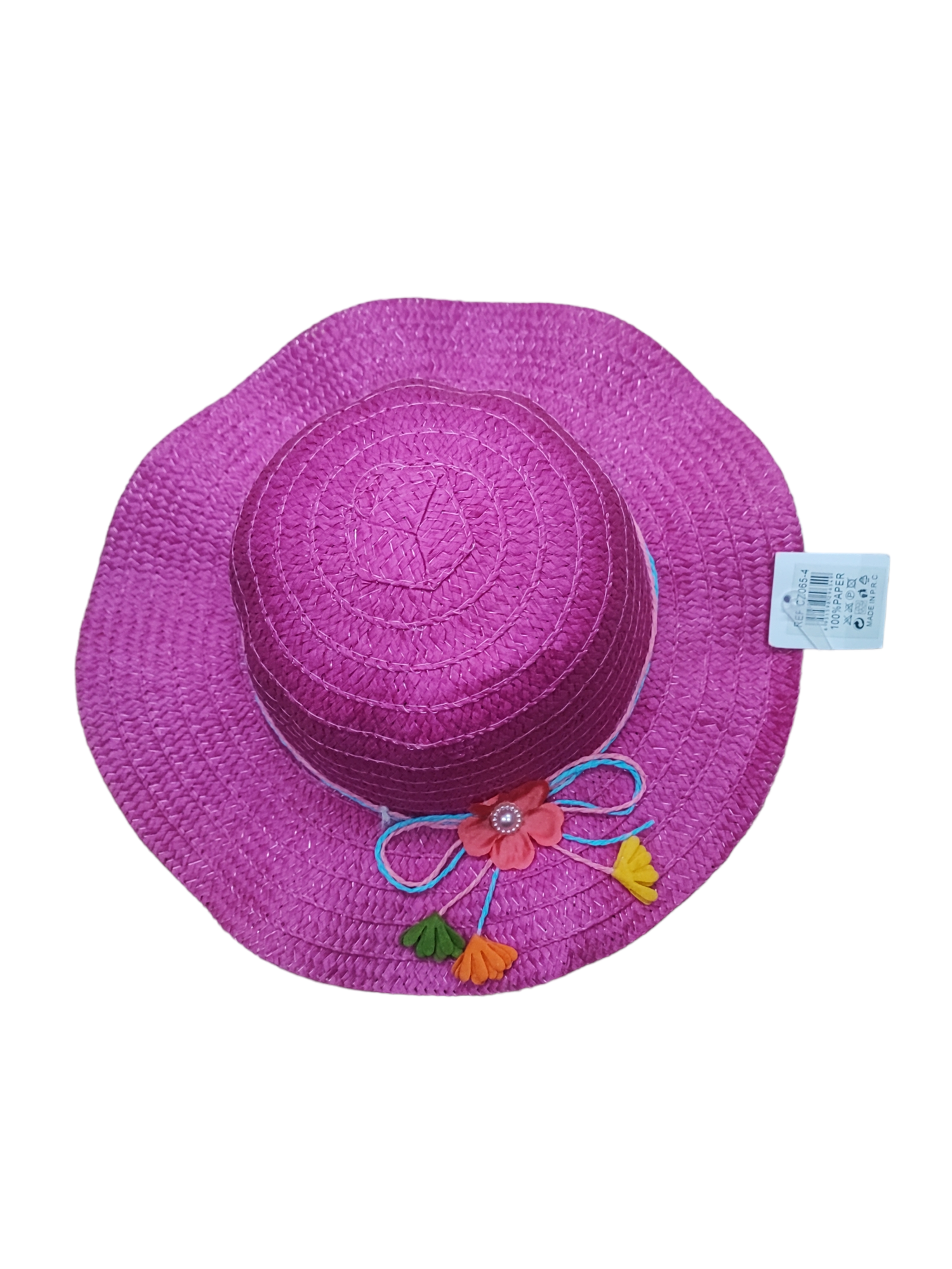 Chapeaux de paille taille enfant (x12)