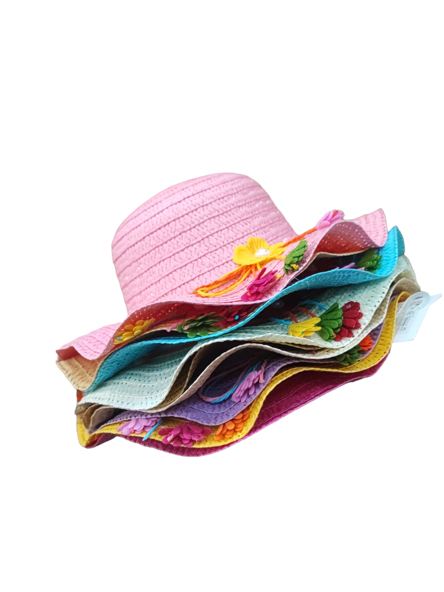 Chapeaux de paille taille enfant (x12)