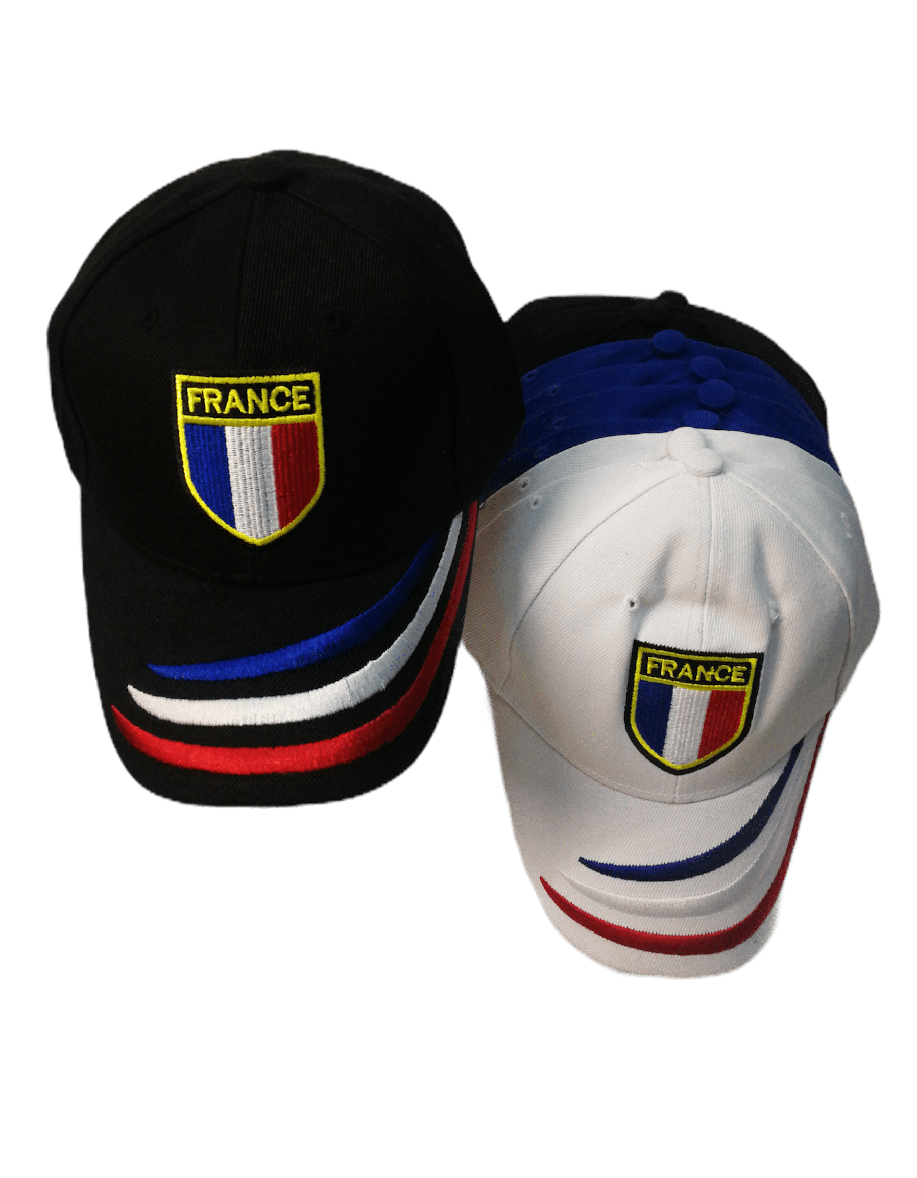 Casquettes drapeau France (x12) 2,50€/unité | Grossiste-pro