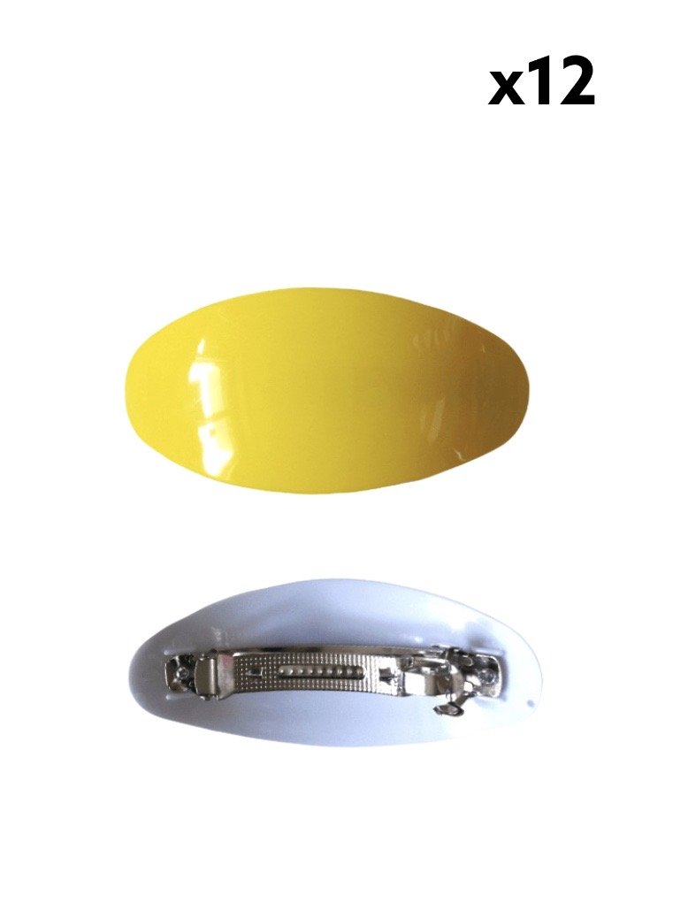 LOT DE 12 - Barrettes Pinces cheveux clip 0,50€/unité | Grossiste-pro