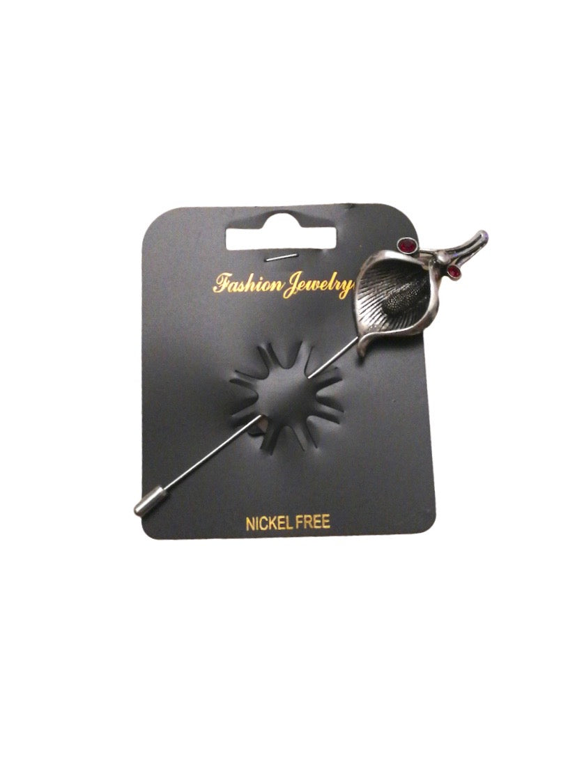 Broche épinglette fleur de lys (x6)