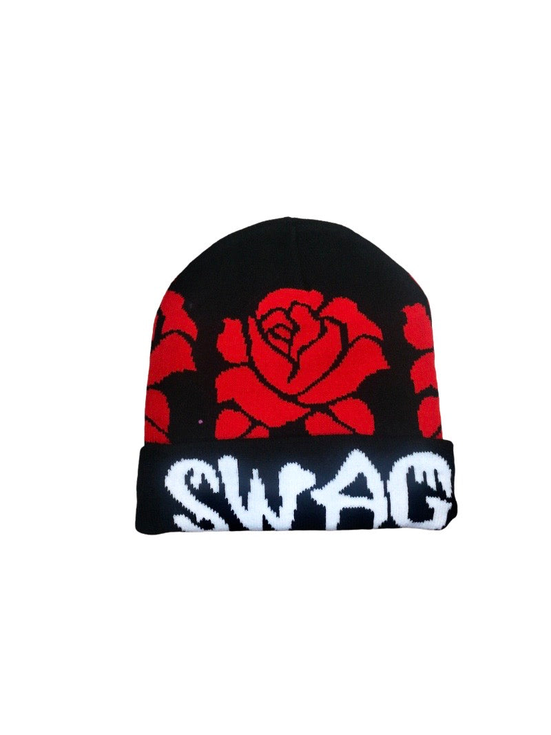 Bonnet motif rose Swag (x12)