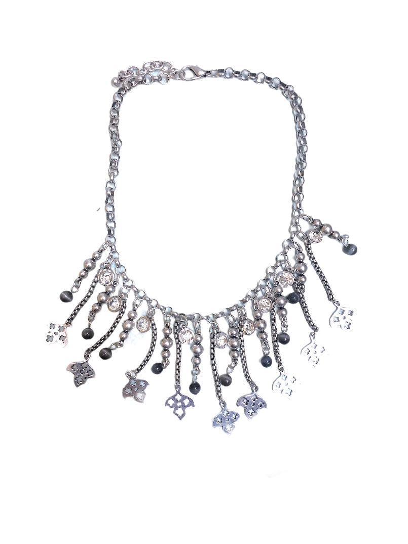 Collier fantaisie trèfle #CSD207