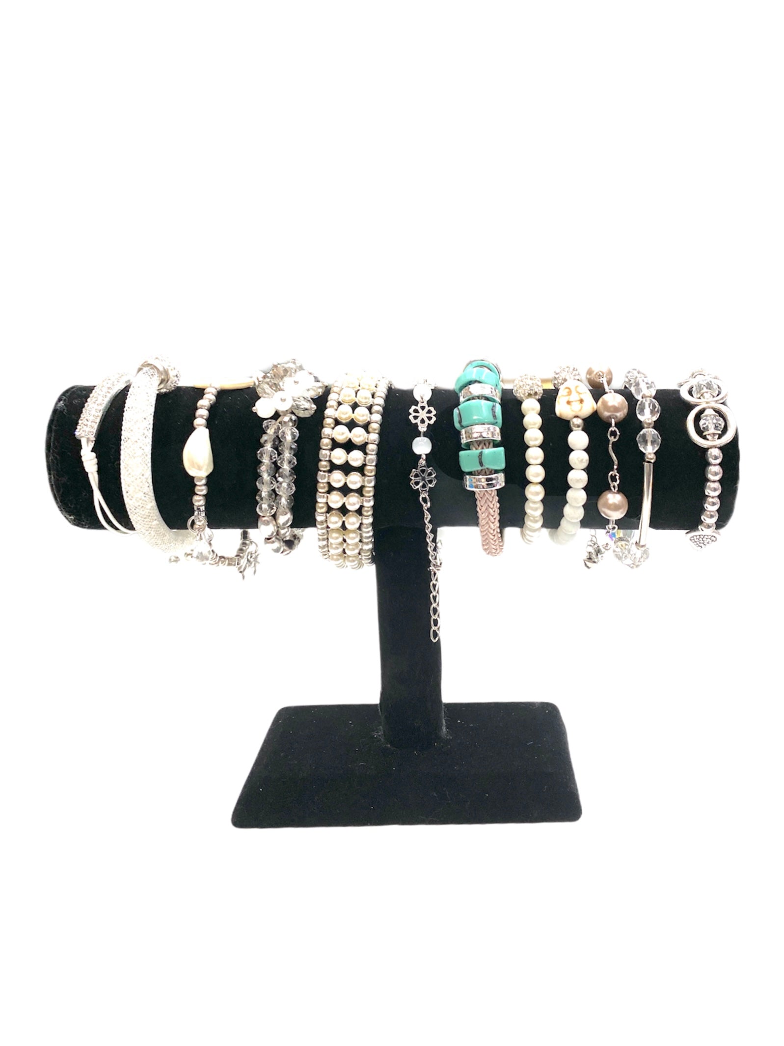 Pack Bracelet fantaisie white #PCB003 (x20)