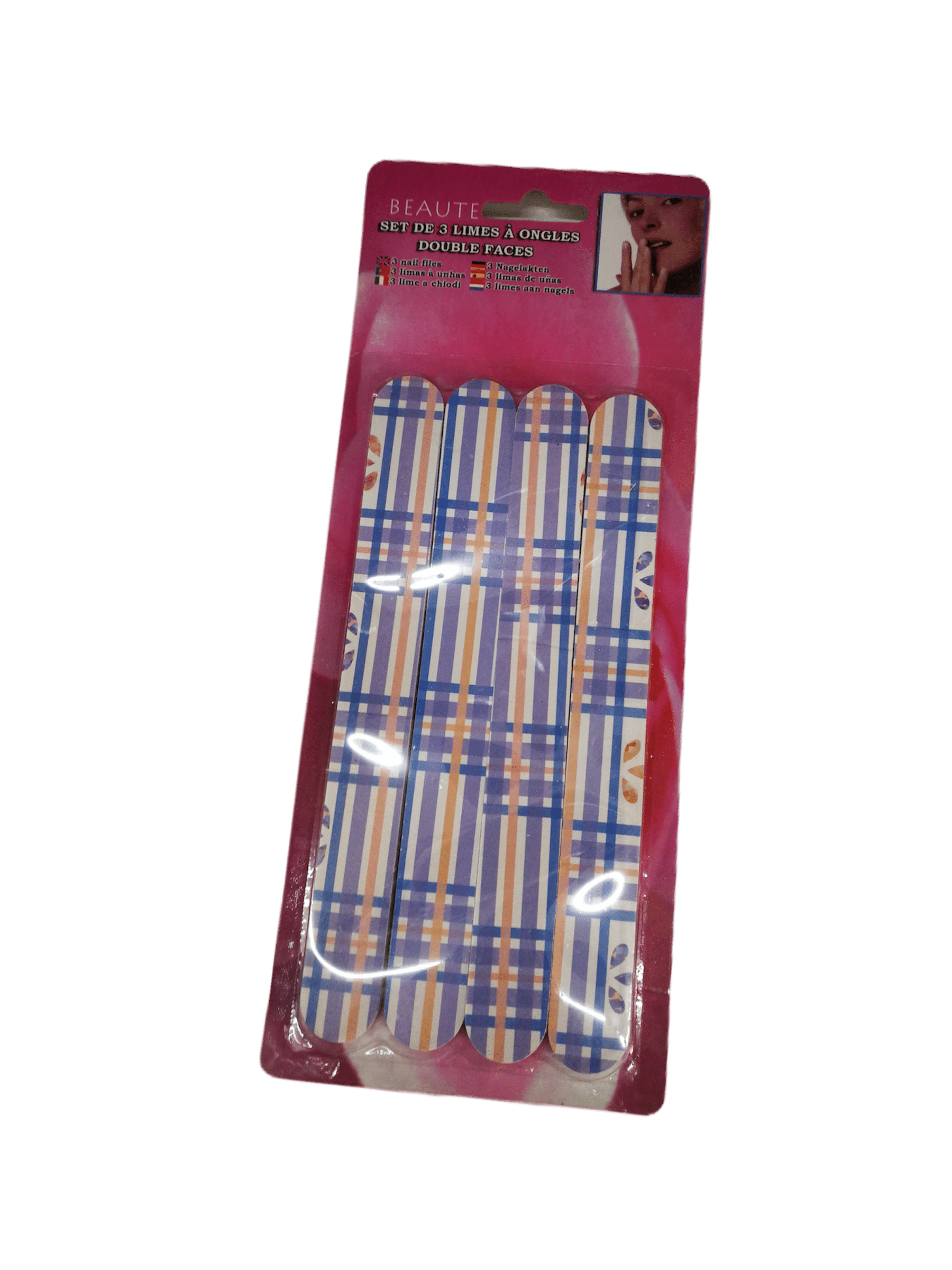 LOT DE 12 - limes à ongles 0,75€/unité | Grossiste-pro