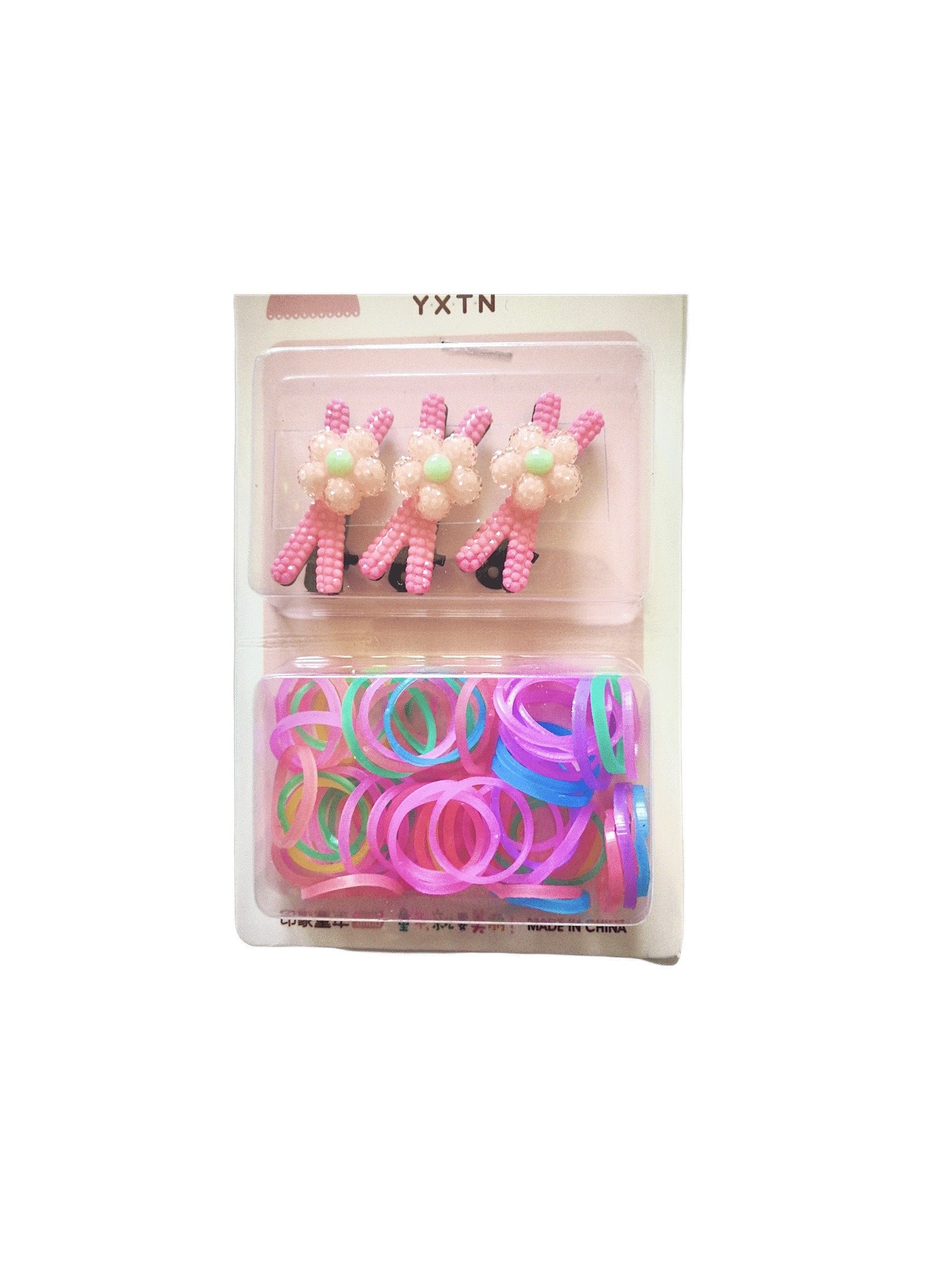 LOT DE 12 - Barrettes et Élastiques enfant 0,75€/unité - Grossiste-pro