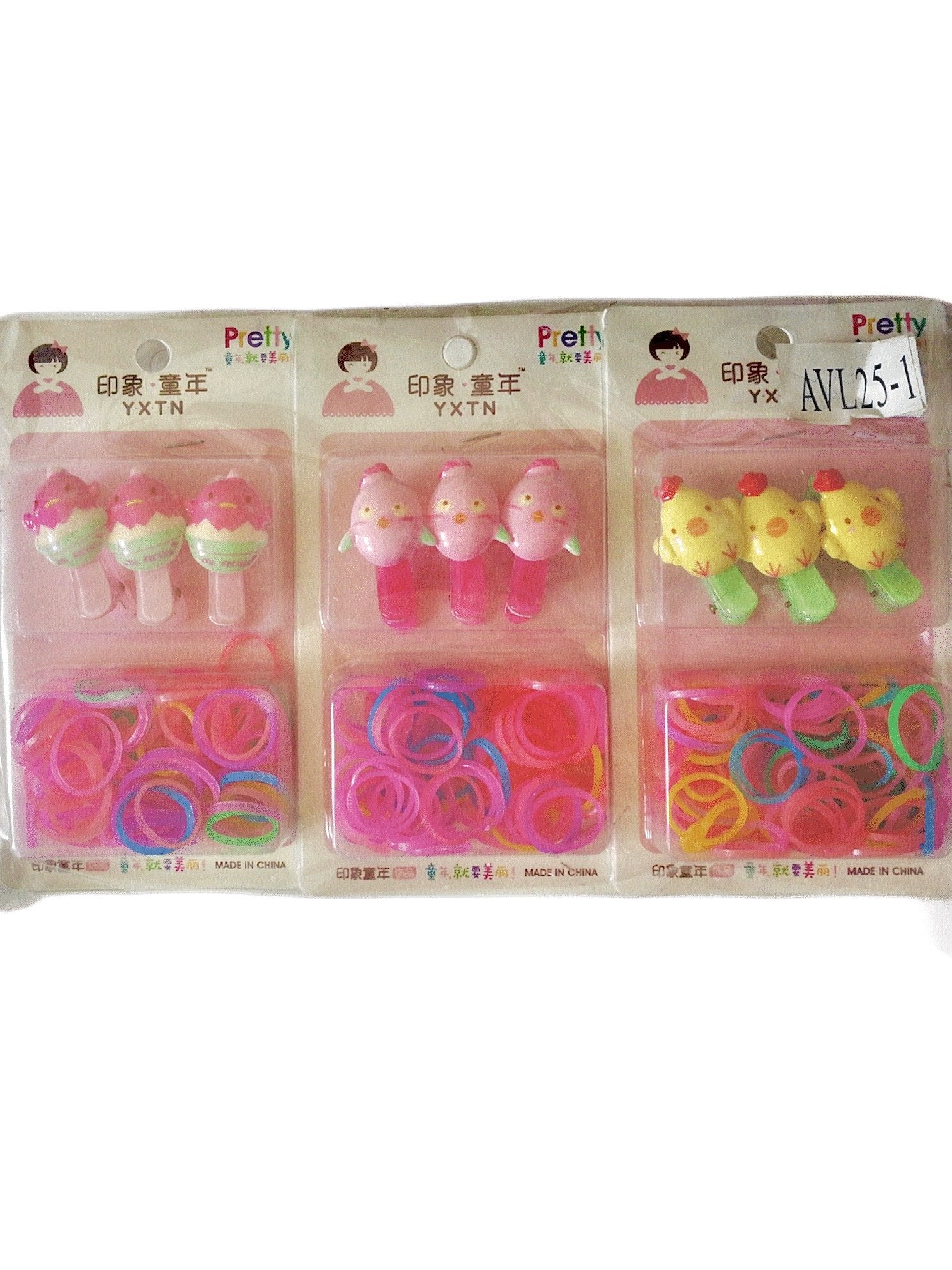 LOT DE 12 - Barrettes et Élastiques enfant 0,75€/unité - Grossiste-pro