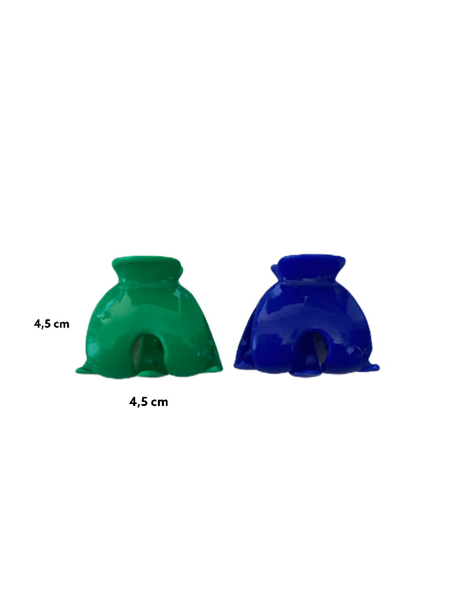 LOT DE 6 PAQUETS - petites Pinces crabes cheveux couleurs (x12) 2 tailles disponibles 2,50€/paquet | Grossiste-pro