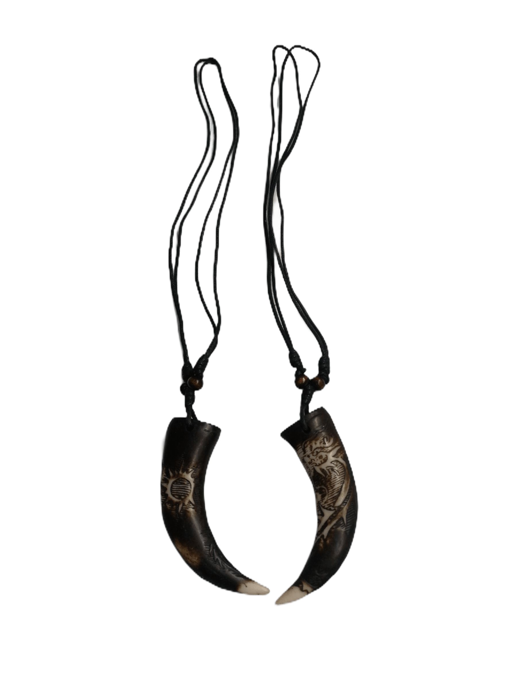 LOT DE 3 - Collier homme forme corne 2,00€/unité | Grossiste-pro