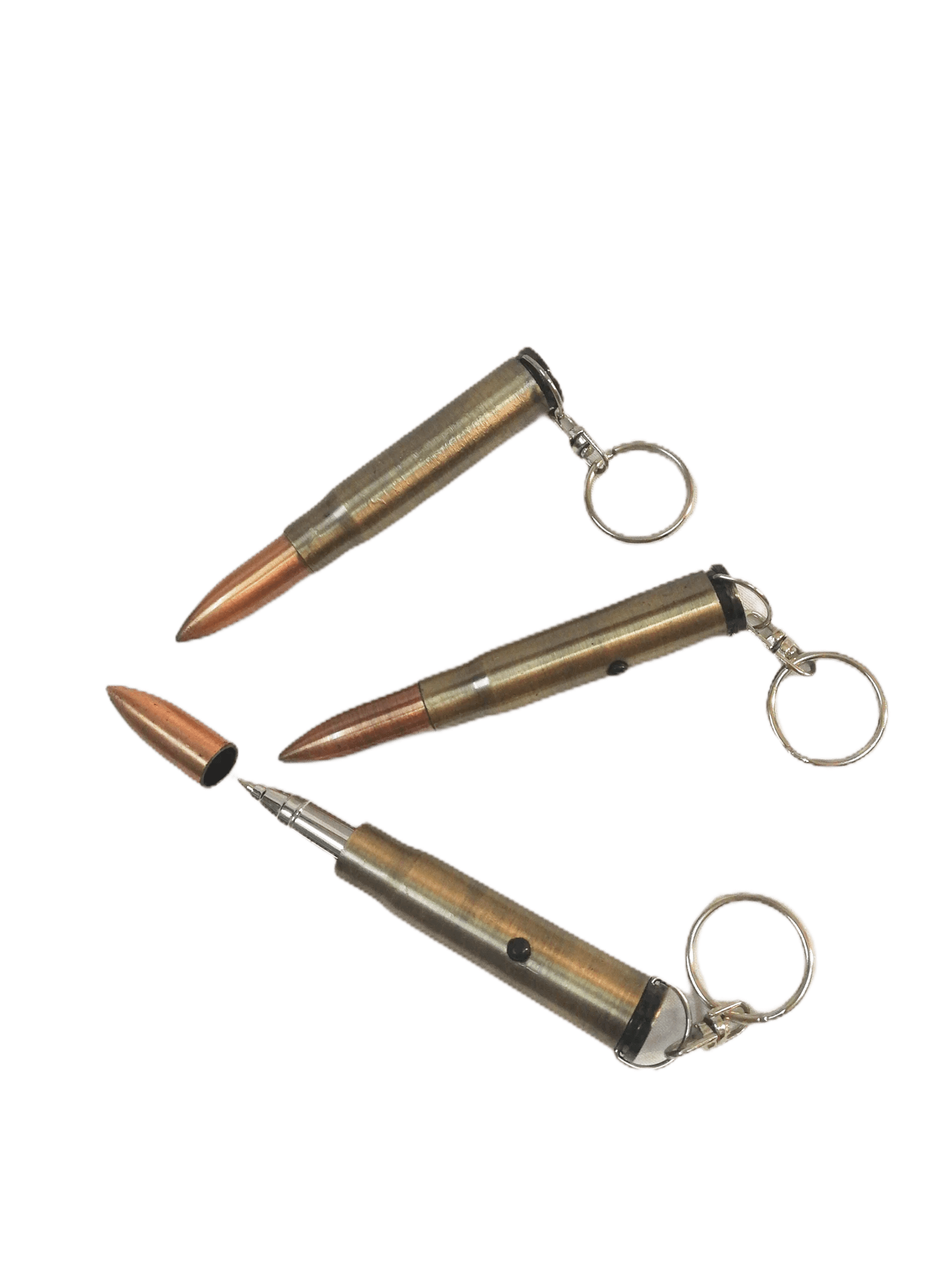 LOT DE 24 - Stylo Porte-clé forme missile 1,00€/unité | Grossiste-pro