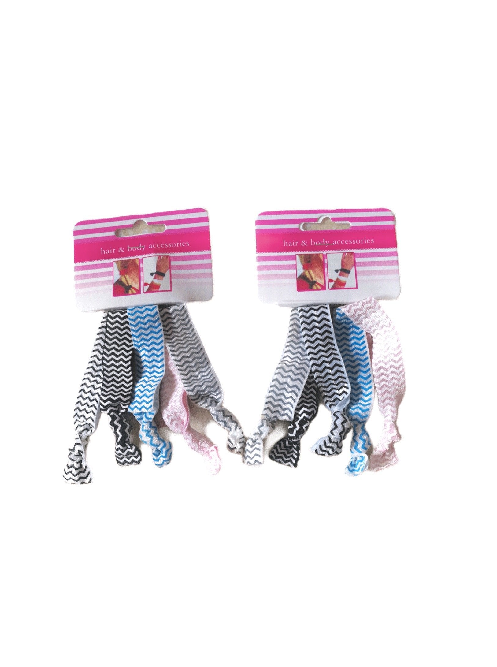 LOT DE 12 PAQUETS - Élastiques cheveux (x5) 0,75€/paquet | Grossiste-pro