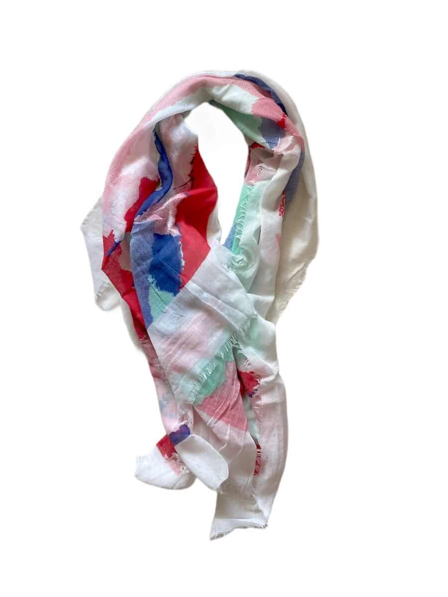 Foulard motif abstrait (x6) 3,90€/unité | Grossiste-pro