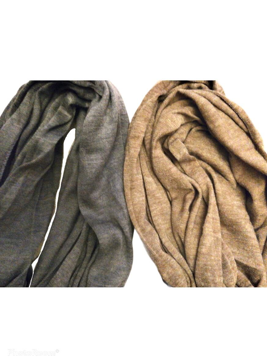 Echarpe bijou motif coeur (x12) 2,00€/unité | Grossiste-pro