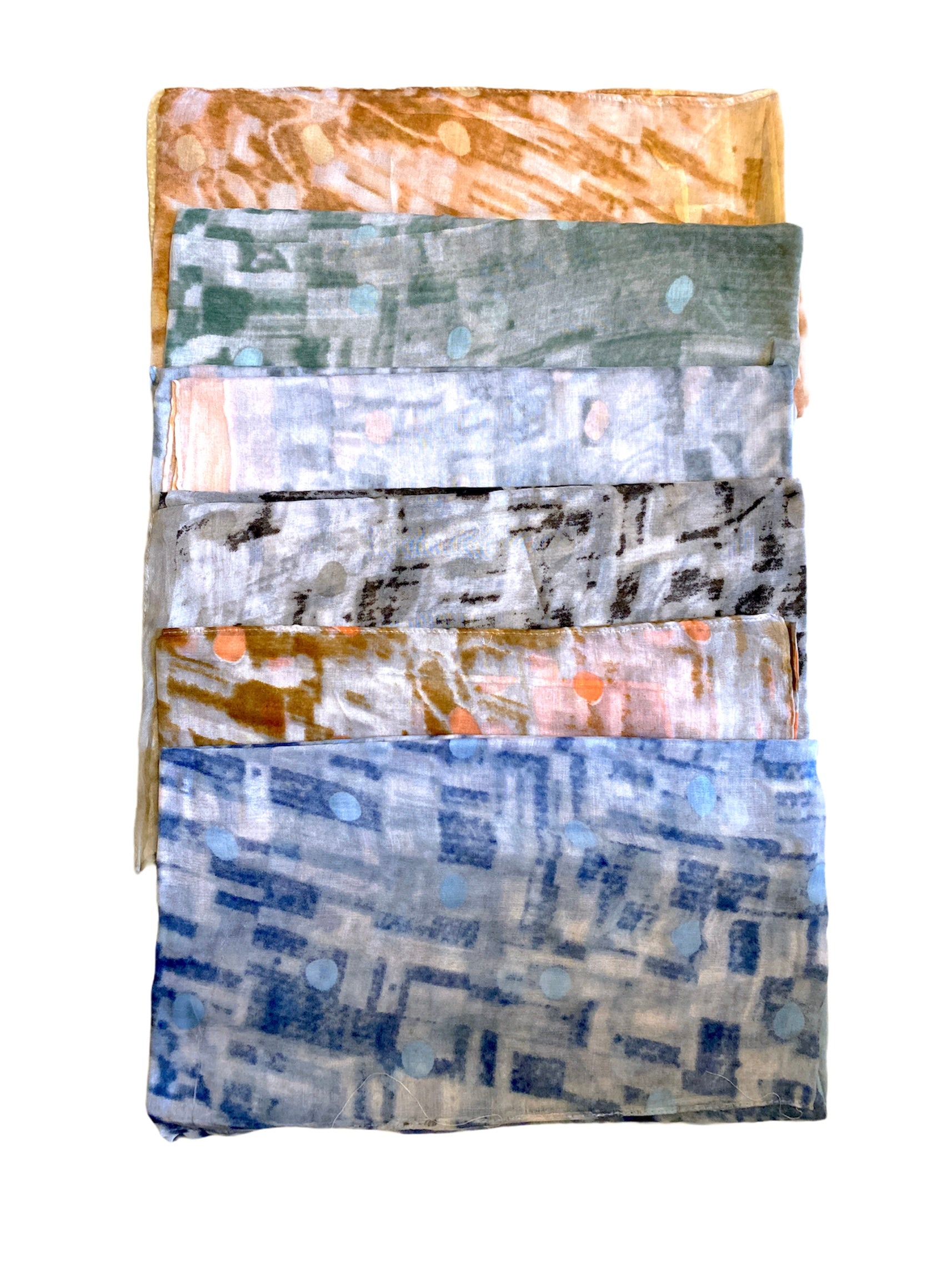 Foulard motif abstrait #AVR1-3 (x12) and a