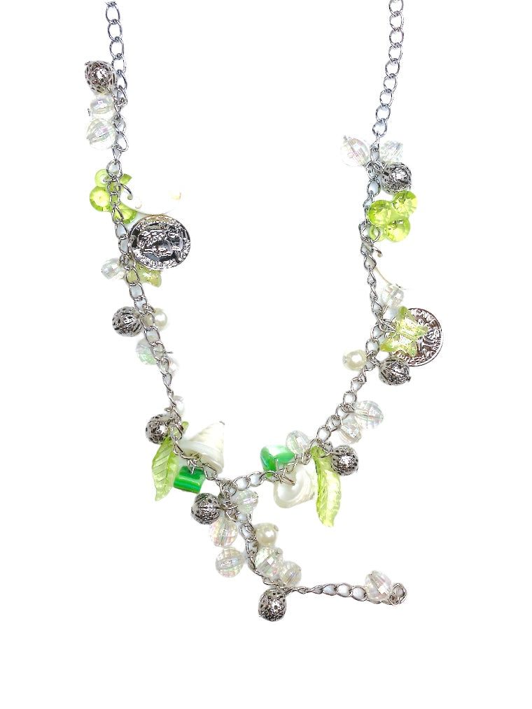 Collier sautoir pièces République française coins