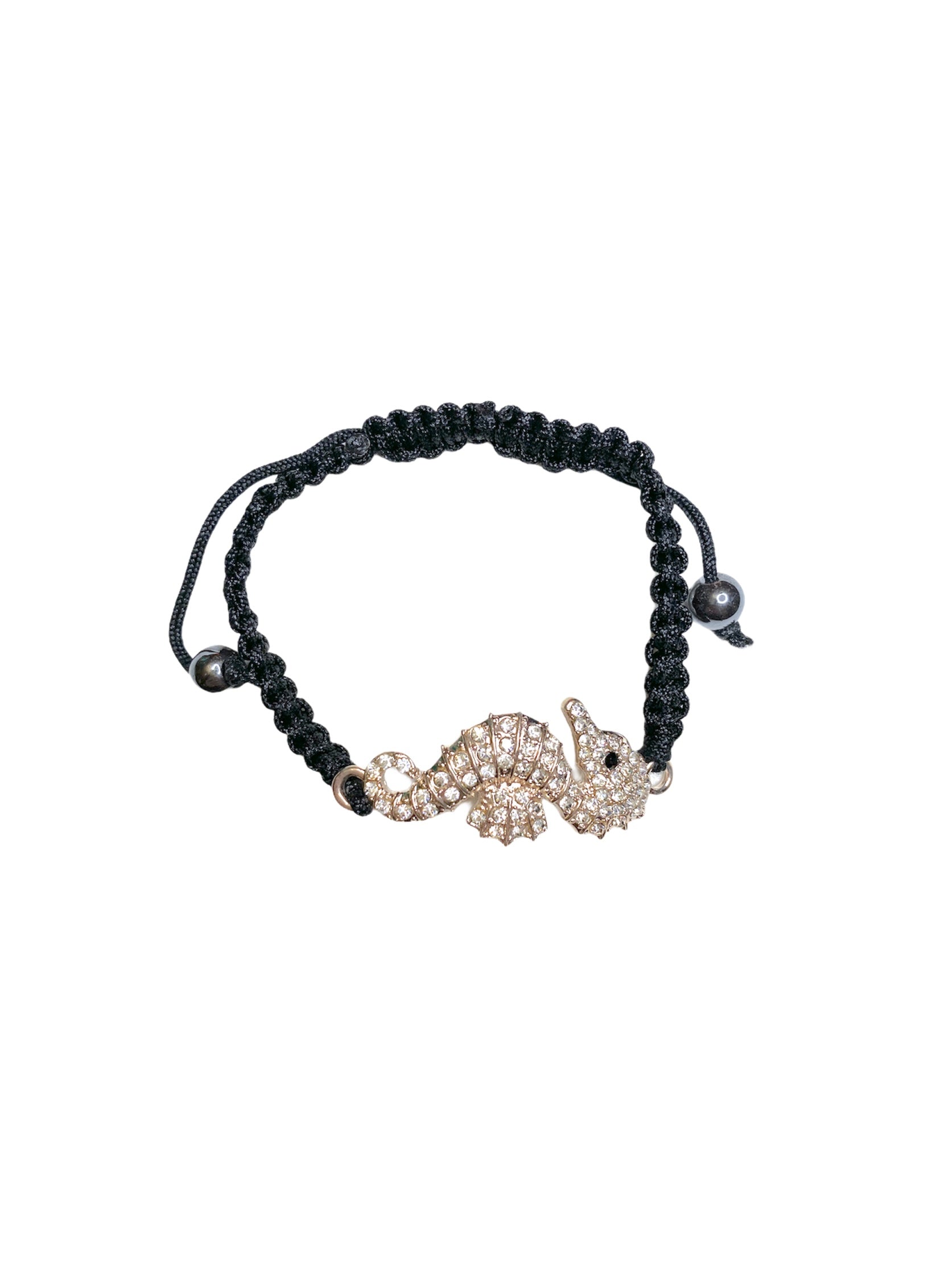 Bracelet ficelle avec motif hippocampe (x6)