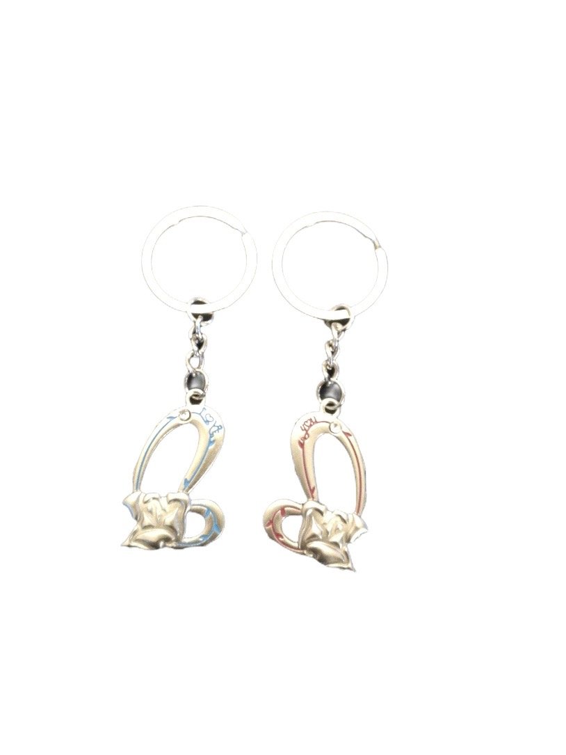 LOT DE 12 - paire Porte-clé duo à partager 1,80€/paire | Grossiste-pro