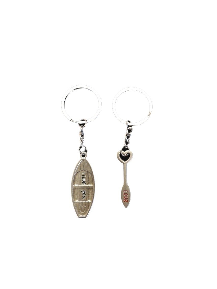 LOT DE 12 - paire Porte-clé duo à partager 1,80€/paire | Grossiste-pro