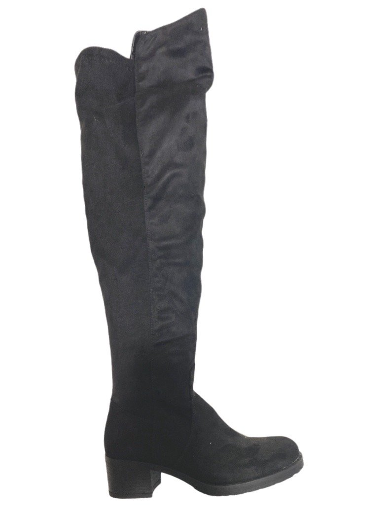 Cuissardes effet daim velours OLIVIA (x12) 19,50€/paire | Grossiste-pro