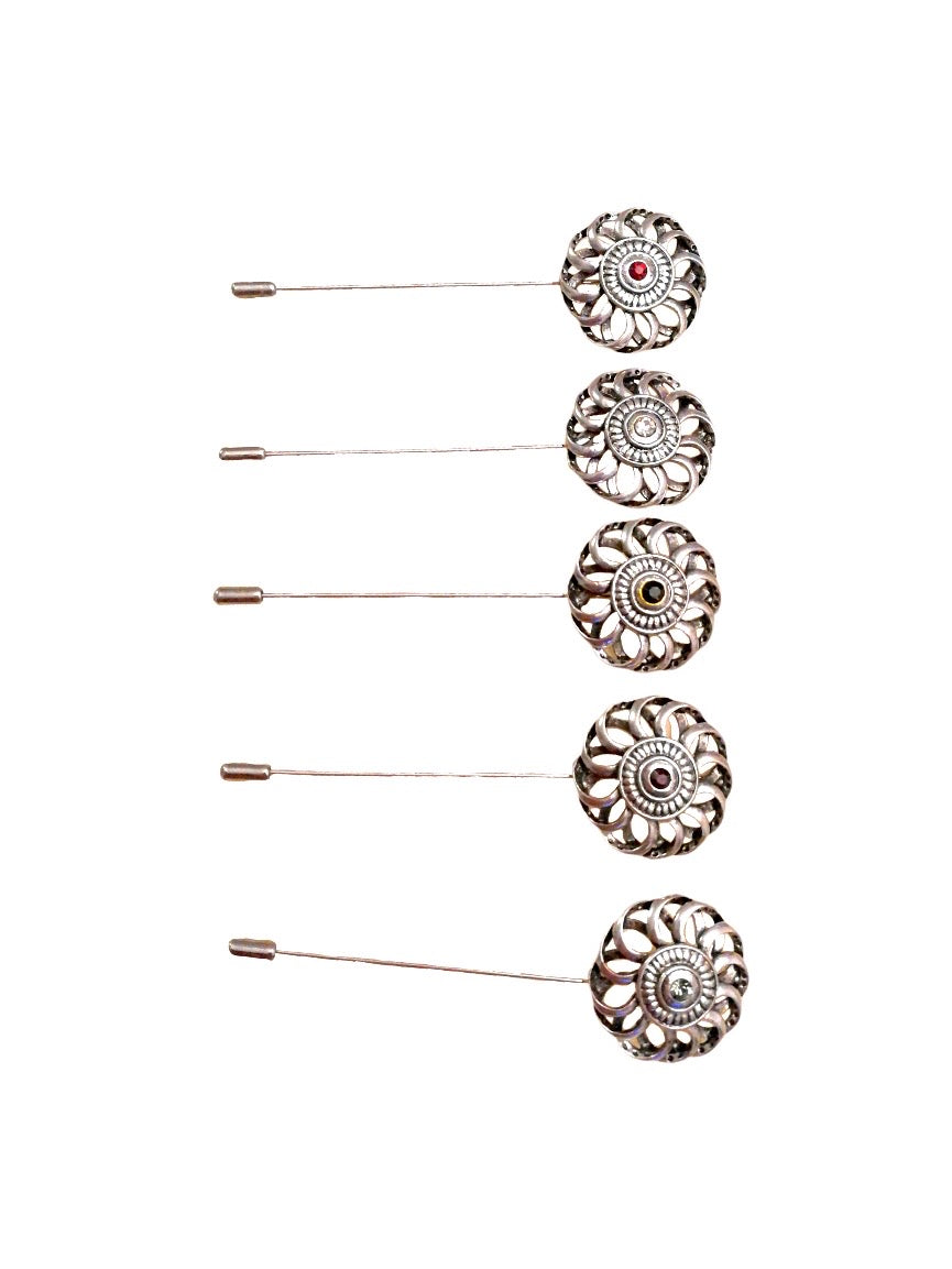 Broche épinglette tourbillon (x6)