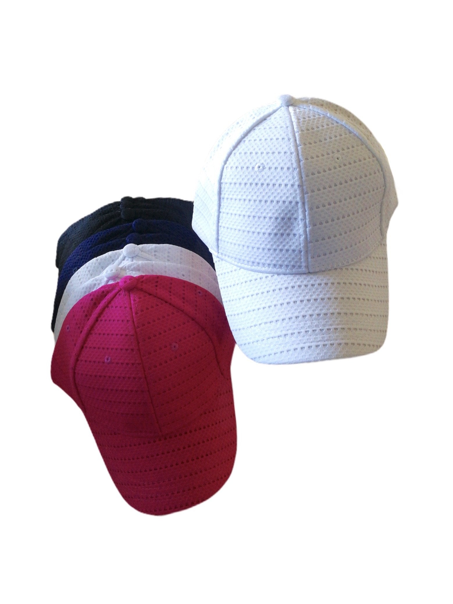 Casquettes femme petit point (x12) 2,90€/unité | Grossiste-pro