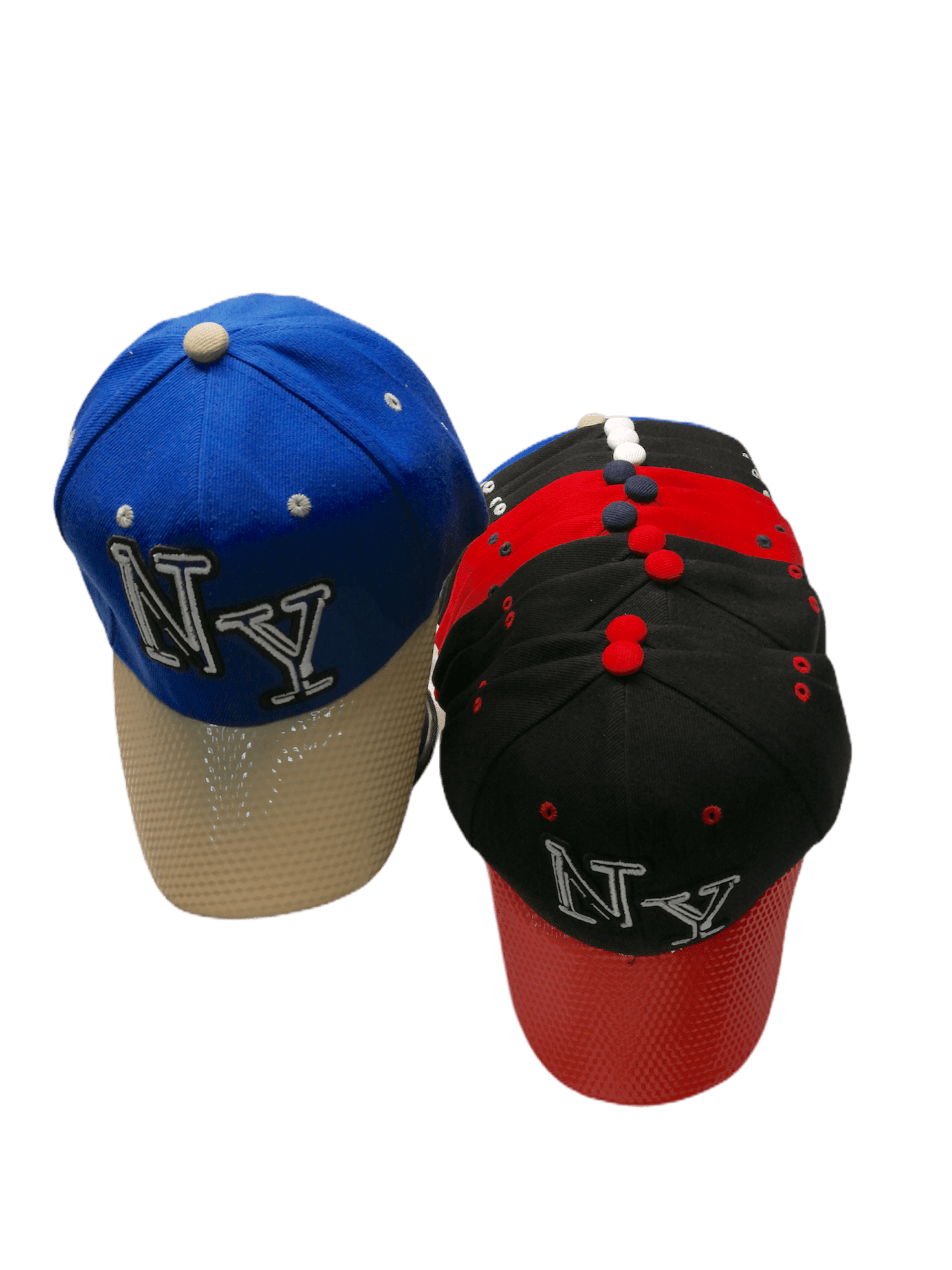 Casquettes motif écriture NY (x12) 2,90€/unité | Grossiste-pro