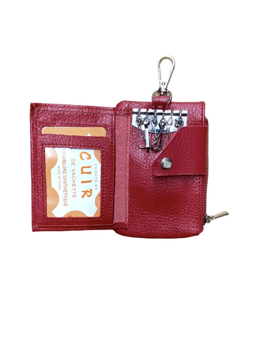 LOT DE 6 - Porte-clés Croûte de cuir 2,80€/unité - Grossiste-pro