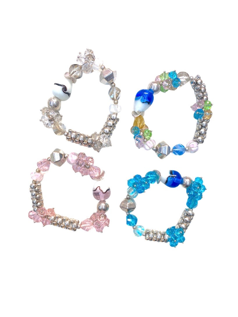 Bracelets fantaisie Charlotte (x12)