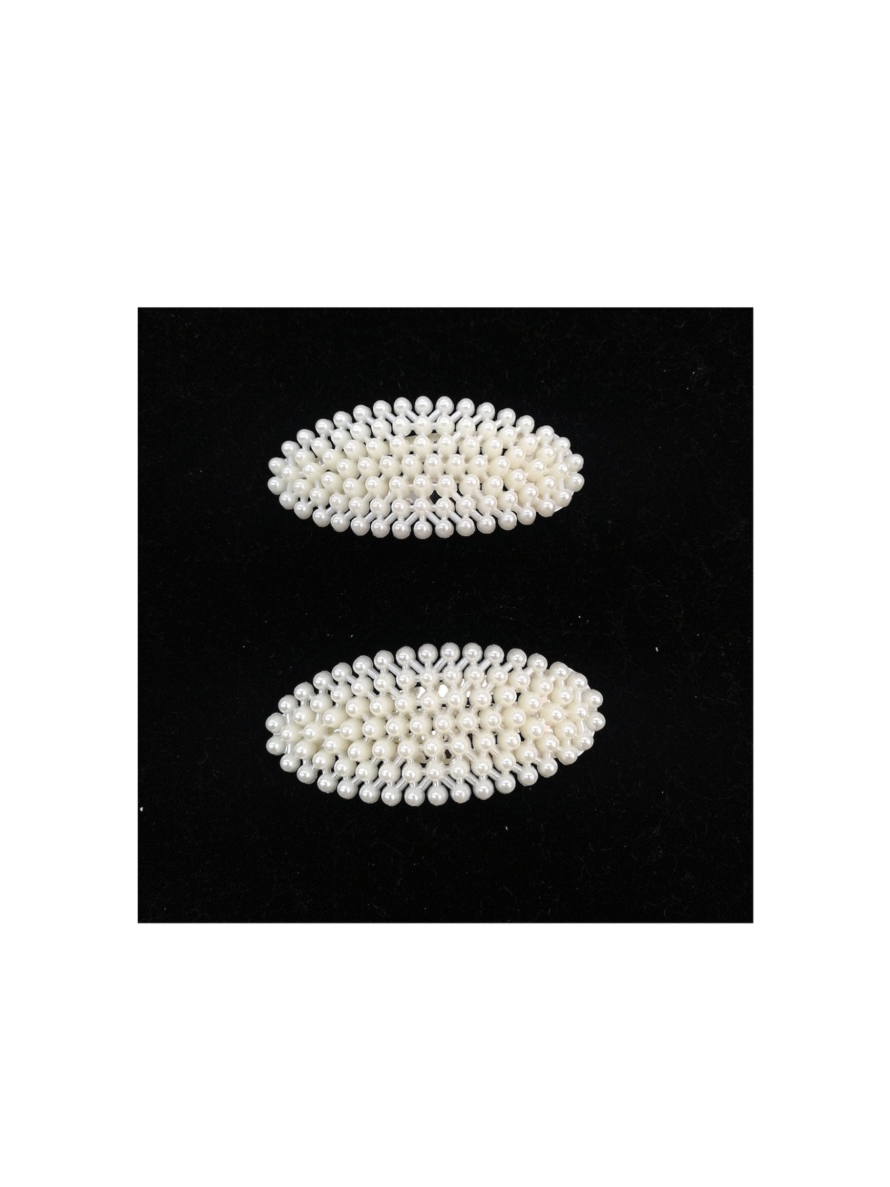 LOT DE 12 - Barrettes Pinces perles clip ovale 0,60€/unité | Grossiste-pro