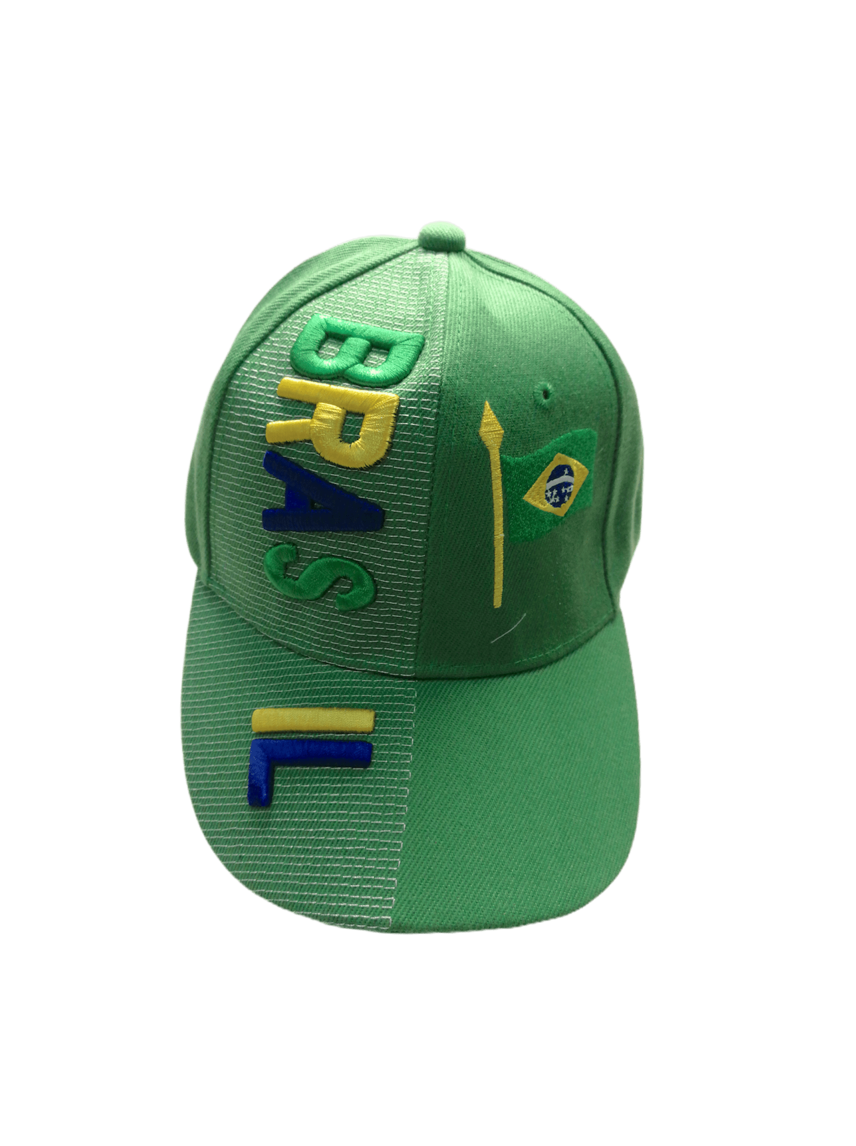 Casquettes Brésil (x6) 2,50€/unité | Grossiste-pro