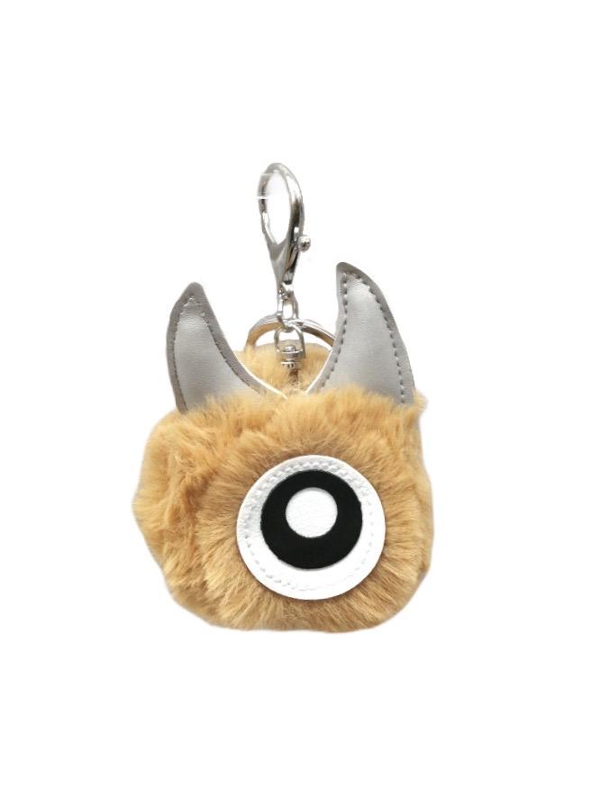 LOT DE 12 - Porte-clé petit monstre pompon 1,50€/unité | Grossiste-pro