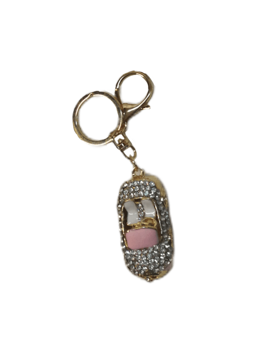 DESTOCKAGE Porte-clé strass motif mélangé (x12) 1,50€/unité | Grossiste-pro