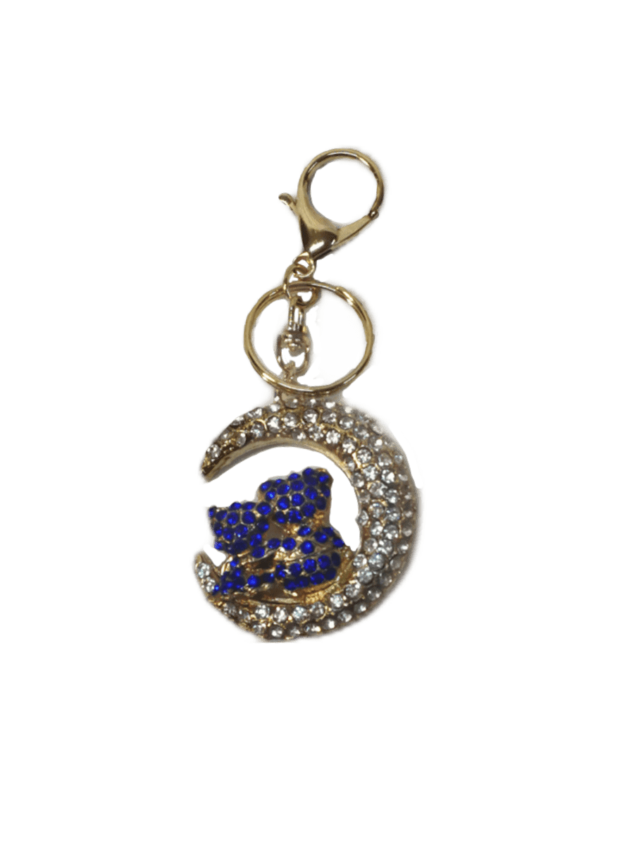 DESTOCKAGE Porte-clé strass motif mélangé (x12) 1,50€/unité | Grossiste-pro