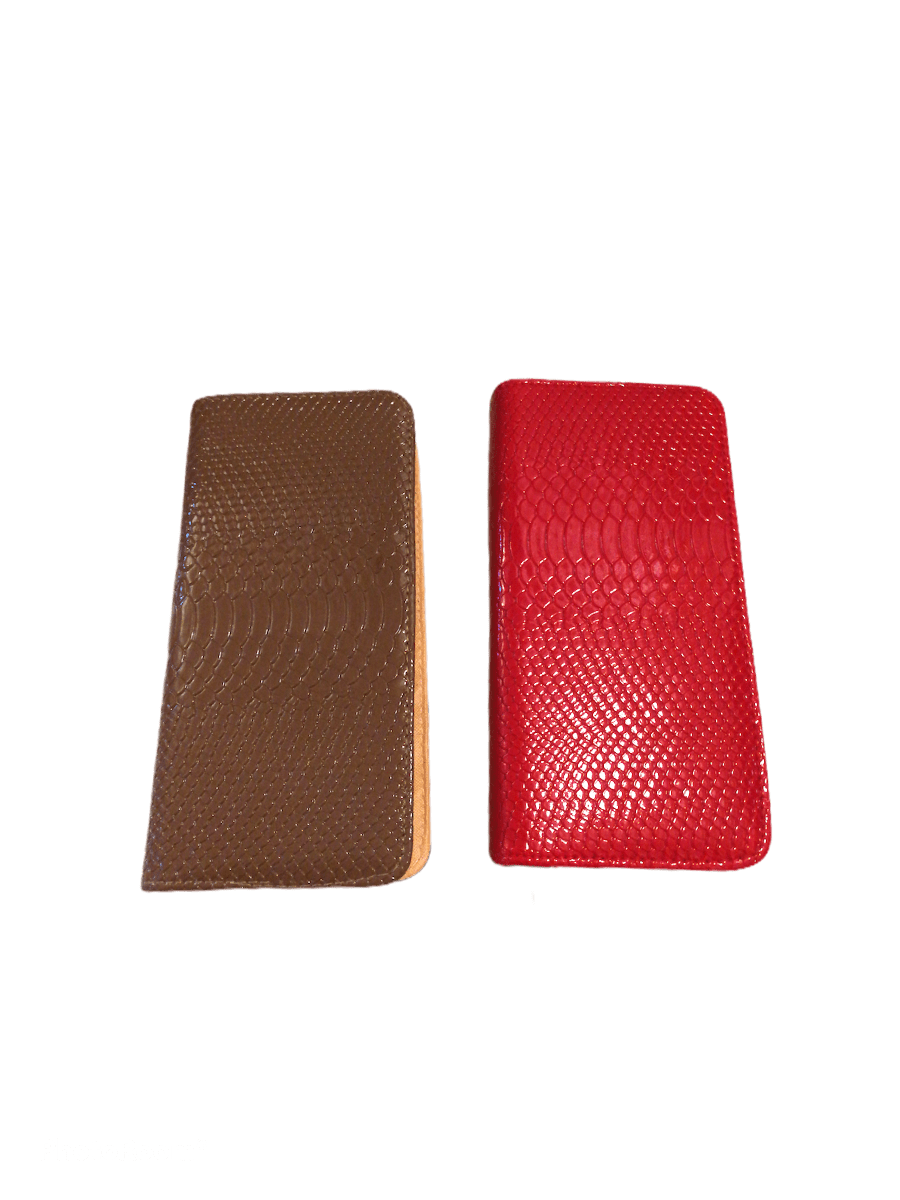 LOT DE 6 - Portefeuille compagnon effet croco brillant 3,50€/unité | Grossiste-pro