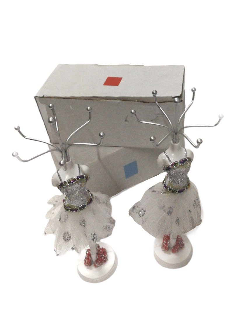 Présentoir porte-bijou poupée petite robe tutu (x2) 2,90€/unité | Grossiste-pro