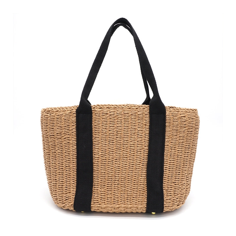 Sac panier cabas paille (x3)