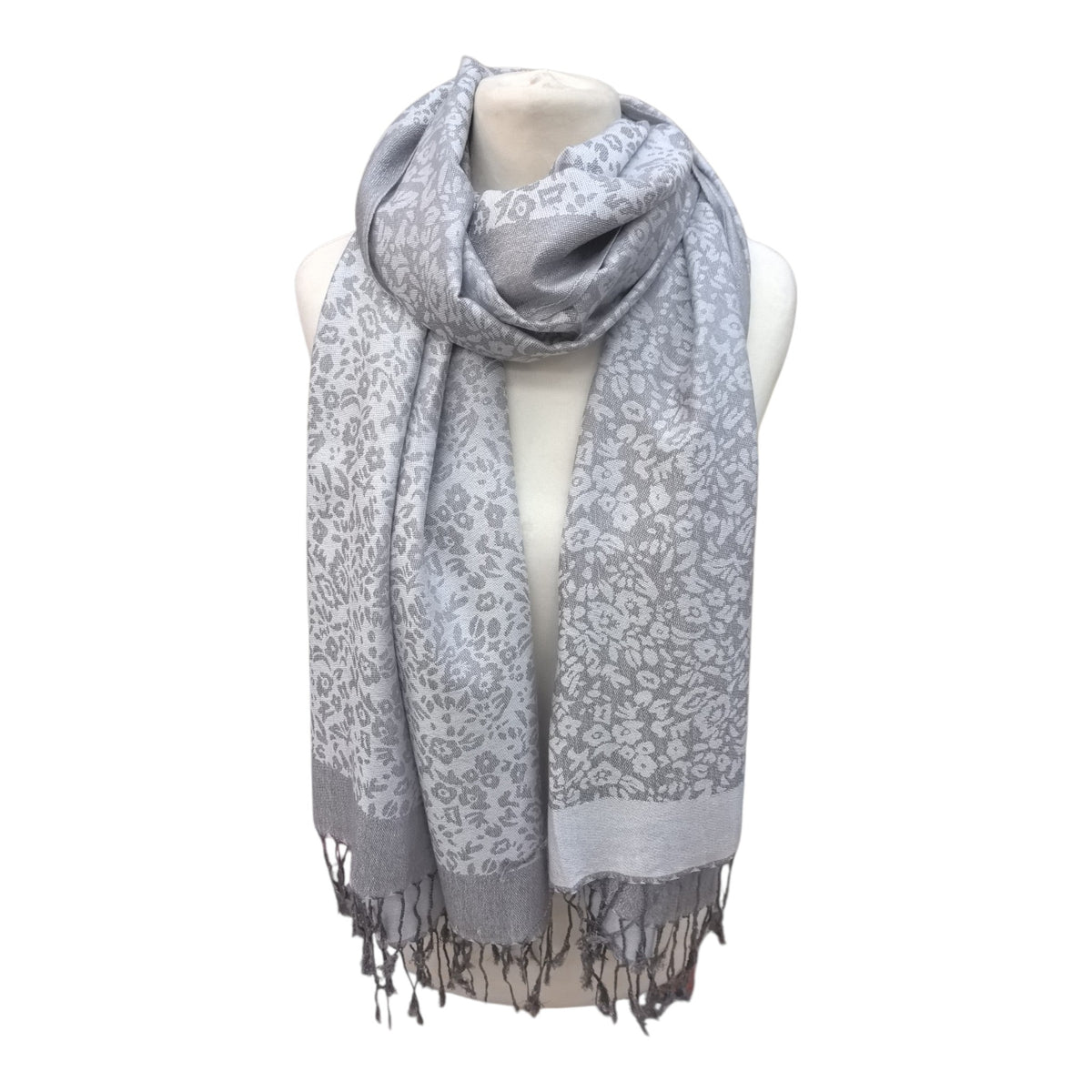 Écharpe femme motif floral PHM-62 (x12)