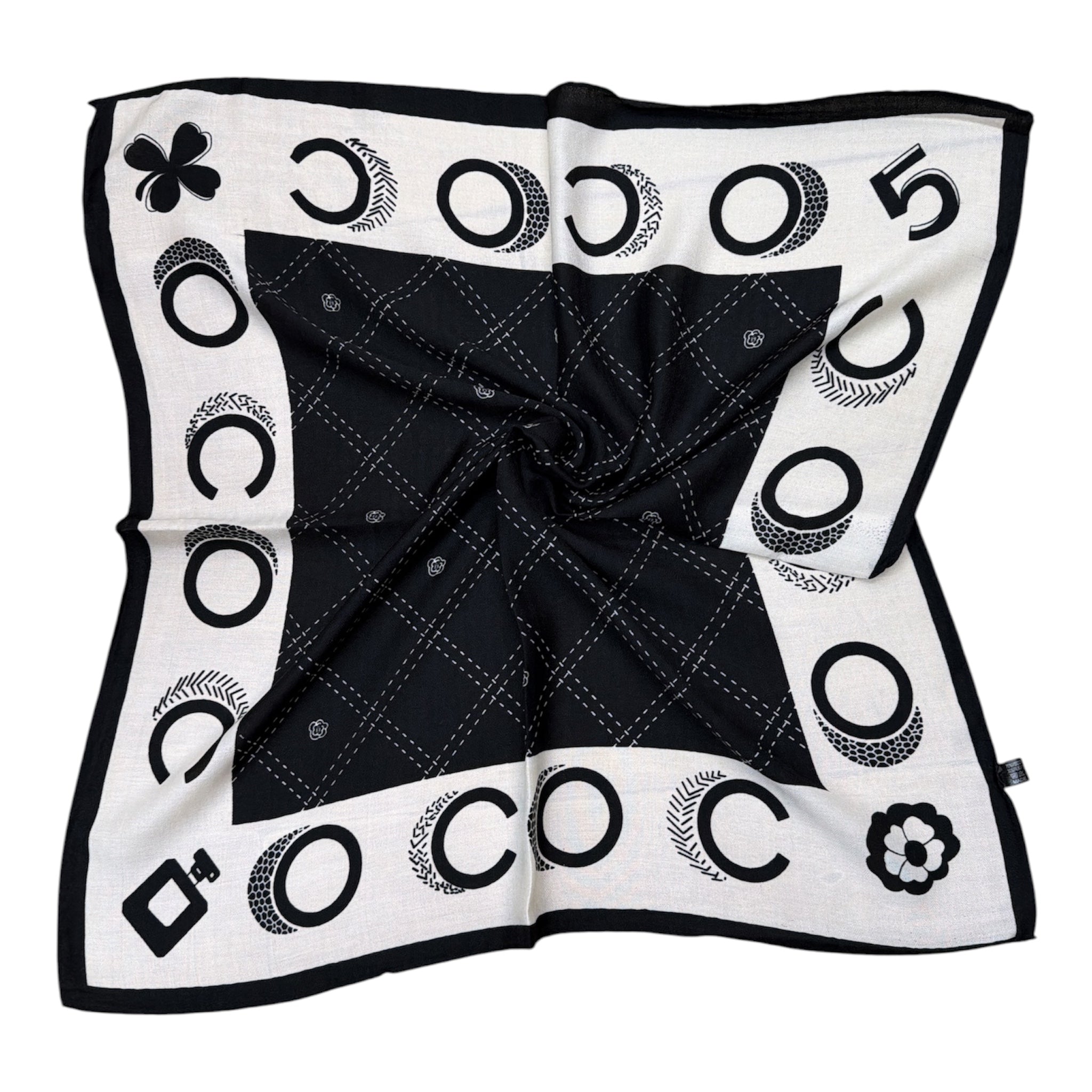 Carré foulard femme style classique(x12)#46