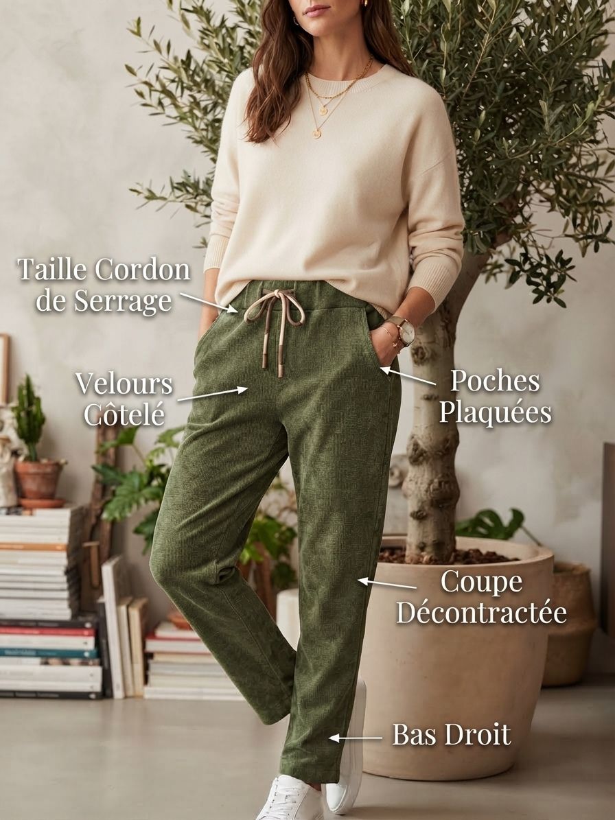 Pantalon Velours (x6)