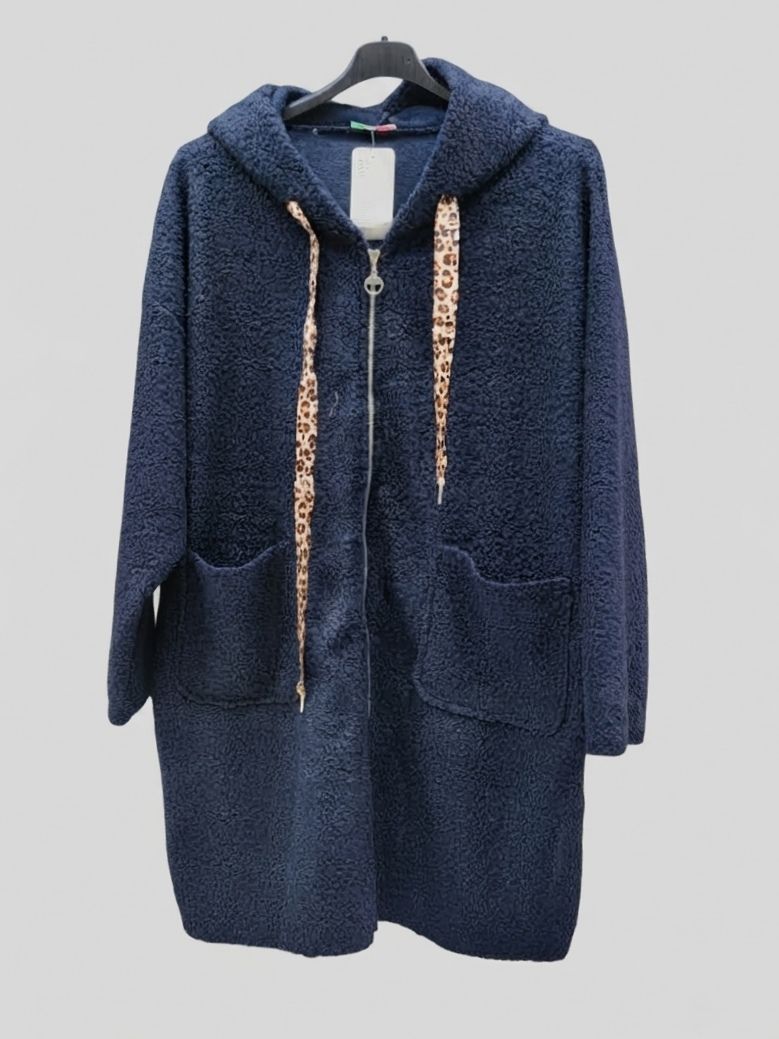 Manteau zippée avec capuche (x6)