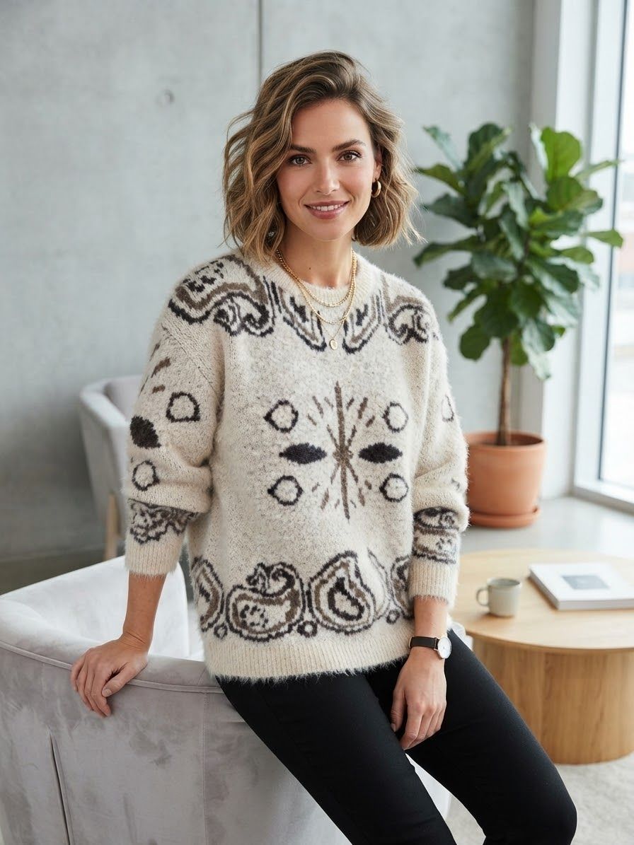 Pull en maille épaisse (x6)