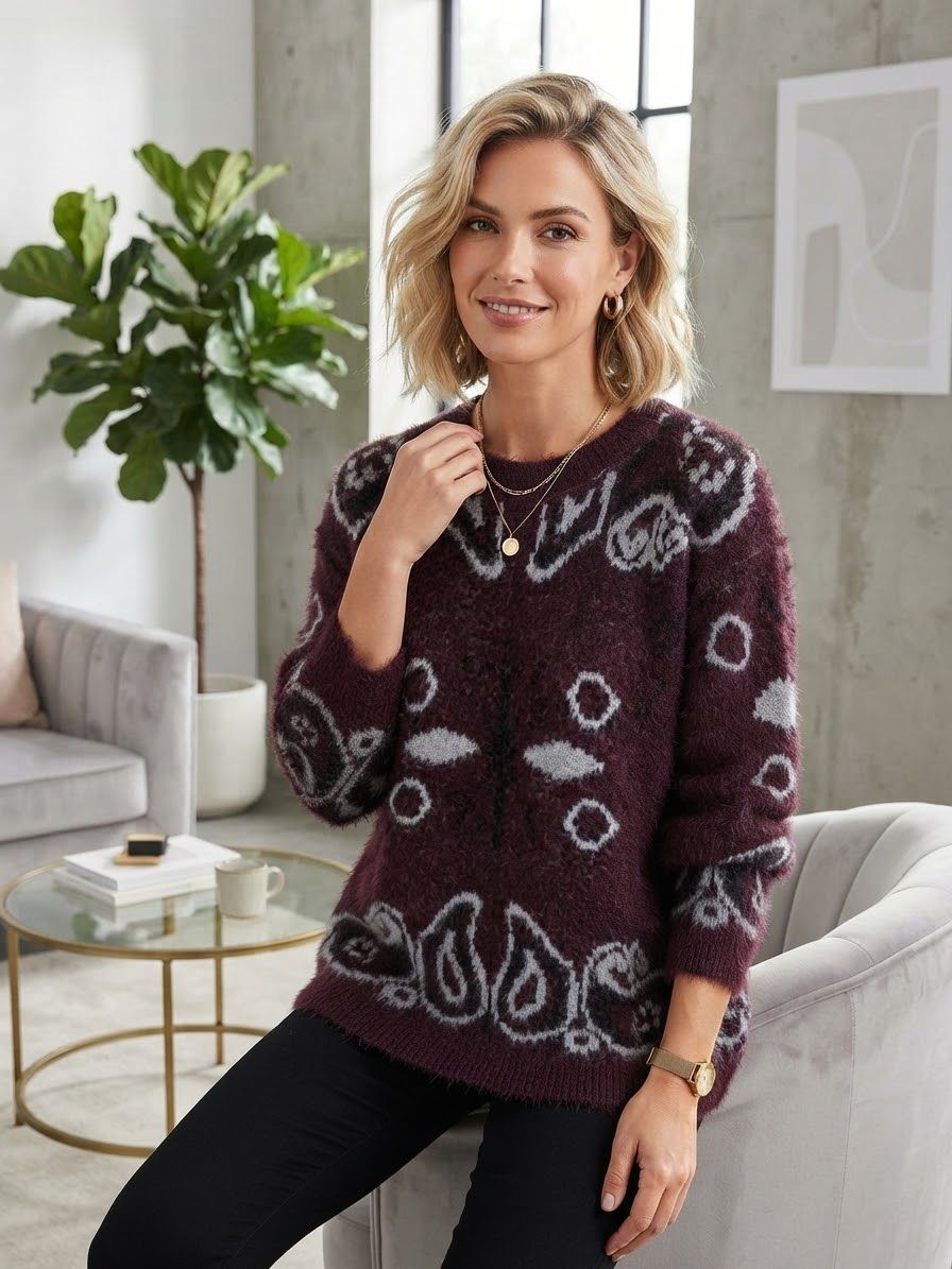 Pull en maille épaisse (x6)