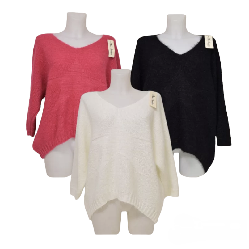 Pull étoile style tricot (X6)