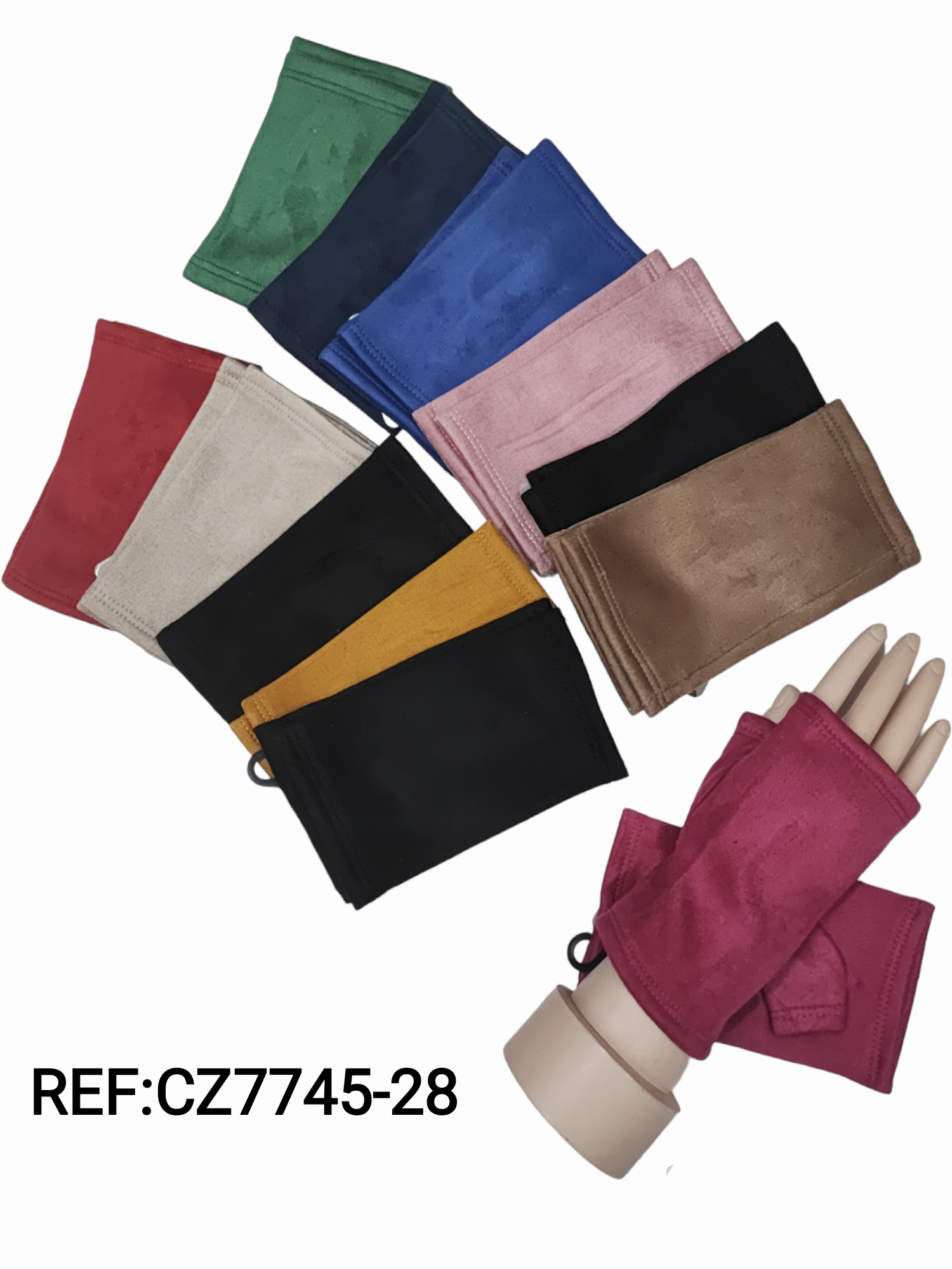 Mitaines gants femme Simple (x12)#28