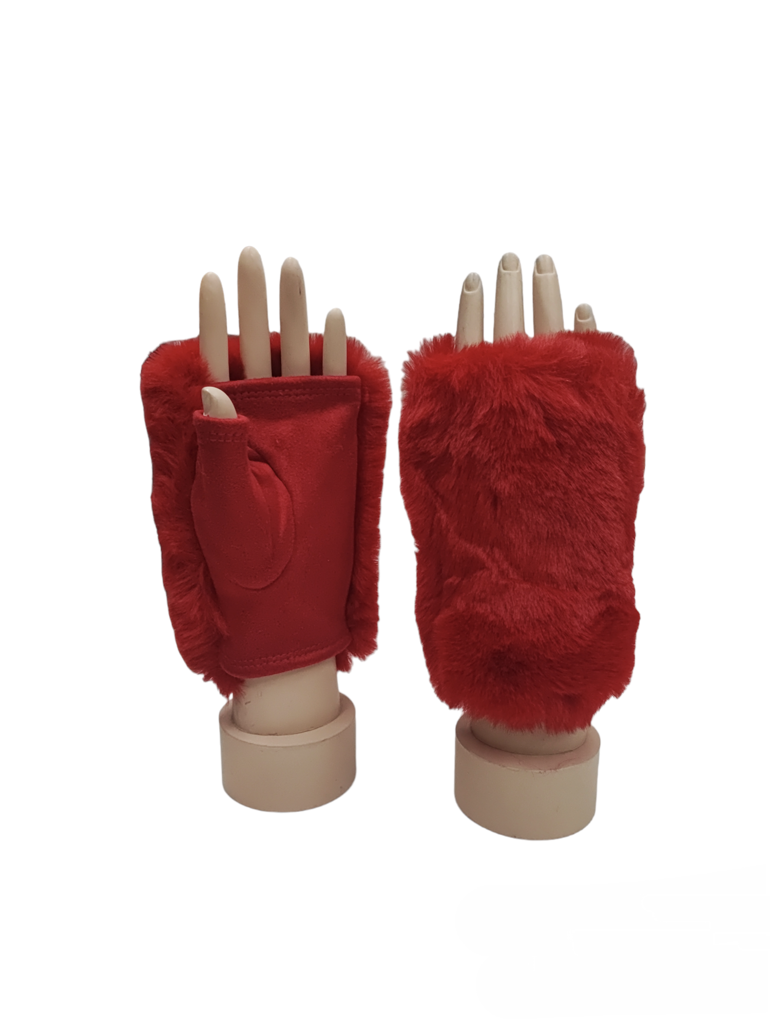 Mitaines gants fausse fourrure (x12) #26