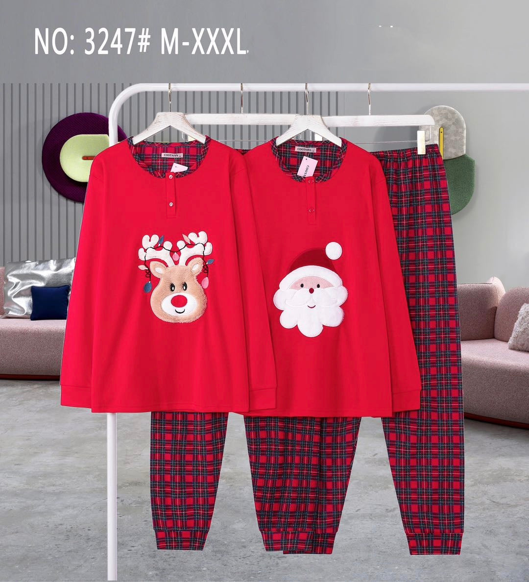 Ensemble pyjama de Noël (X10)