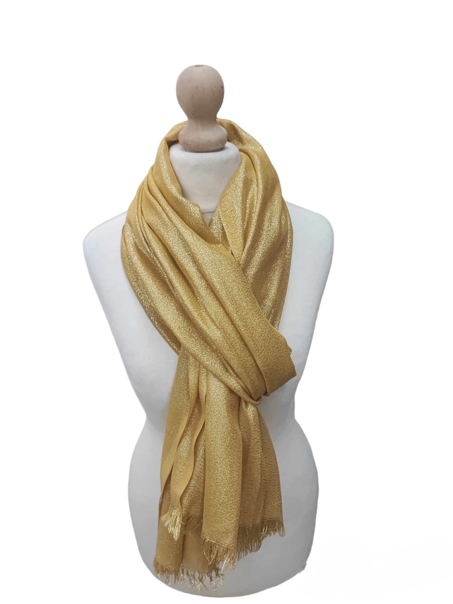 Gold and silver thread scarf（x4）*12