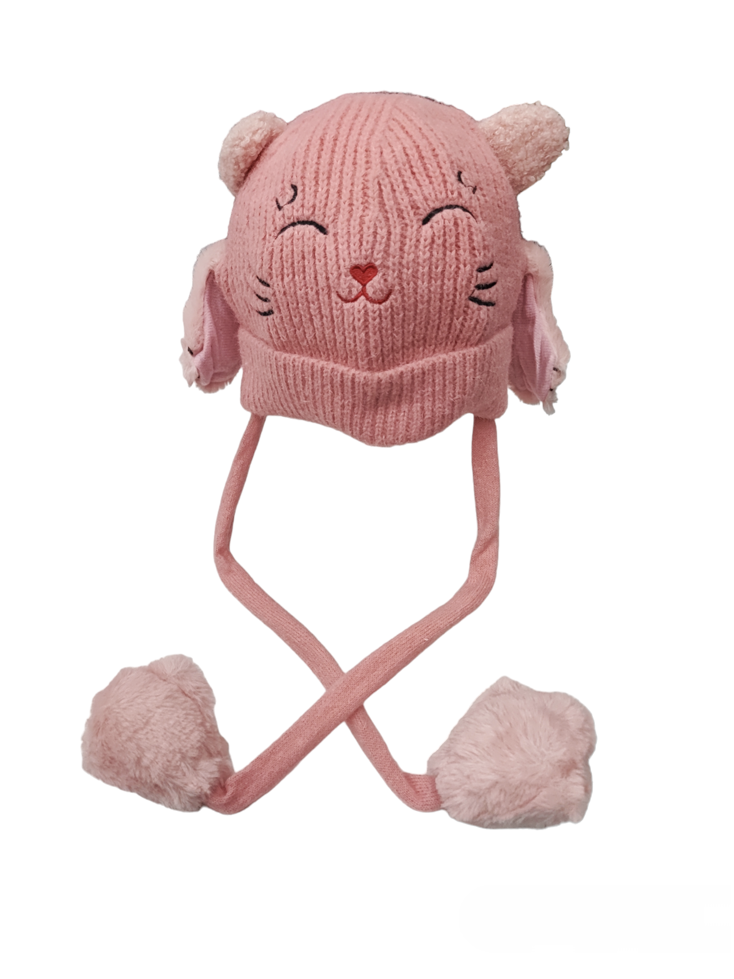 Cute children's hat with movable ears (x12)#231