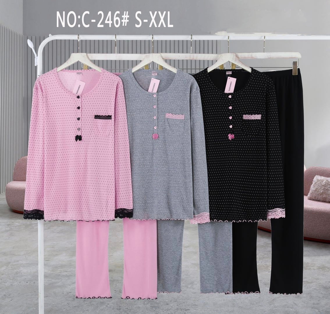Ensemble Pyjama femme couleurs/tailles mélangées (x15)